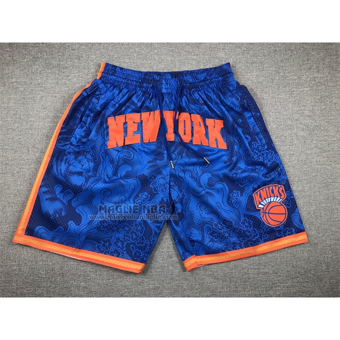 Pantaloncini
 New York Knicks Special Year Of The Tiger Blu
